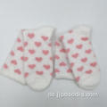 Super weiche gemütliche Socken Whit Rosa Heart